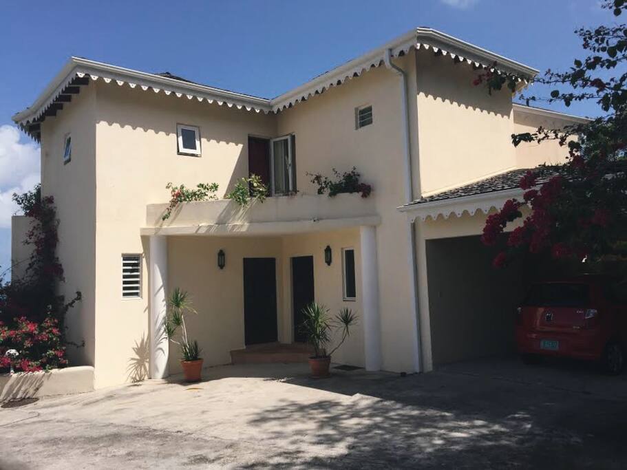 Entrance + Parking Space