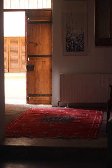 Entrance to the house