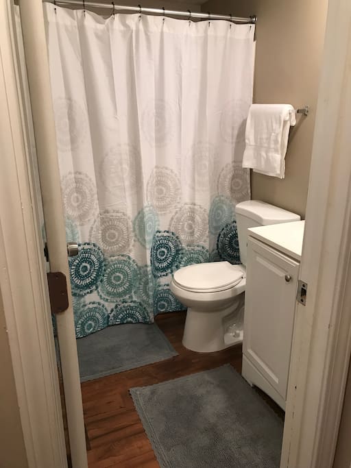 The bathroom