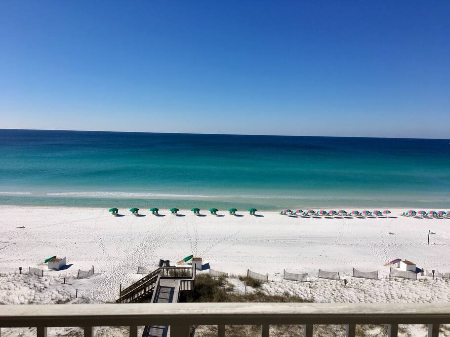 Nothing but emerald green water