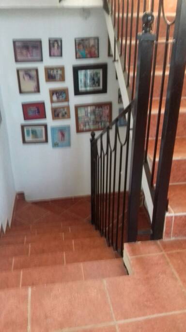 Pasillo de llegada
