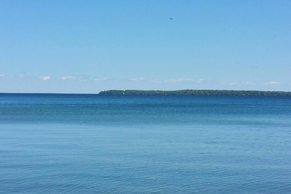 at the Lake front