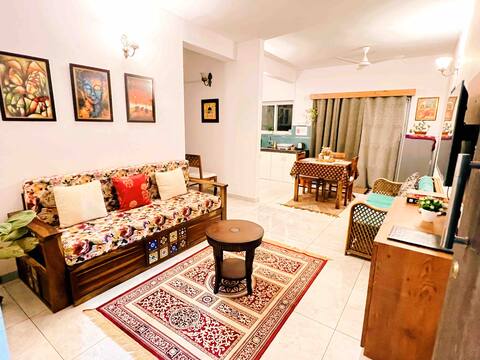 The Cider Goa A| 2BHK FullyAC| Near Beach |Sleeps8