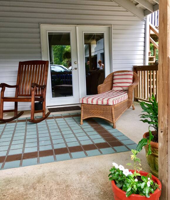 Private access to your apartment