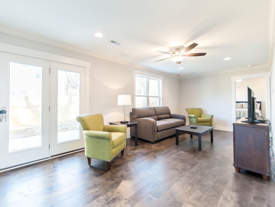 Light bright modern living space