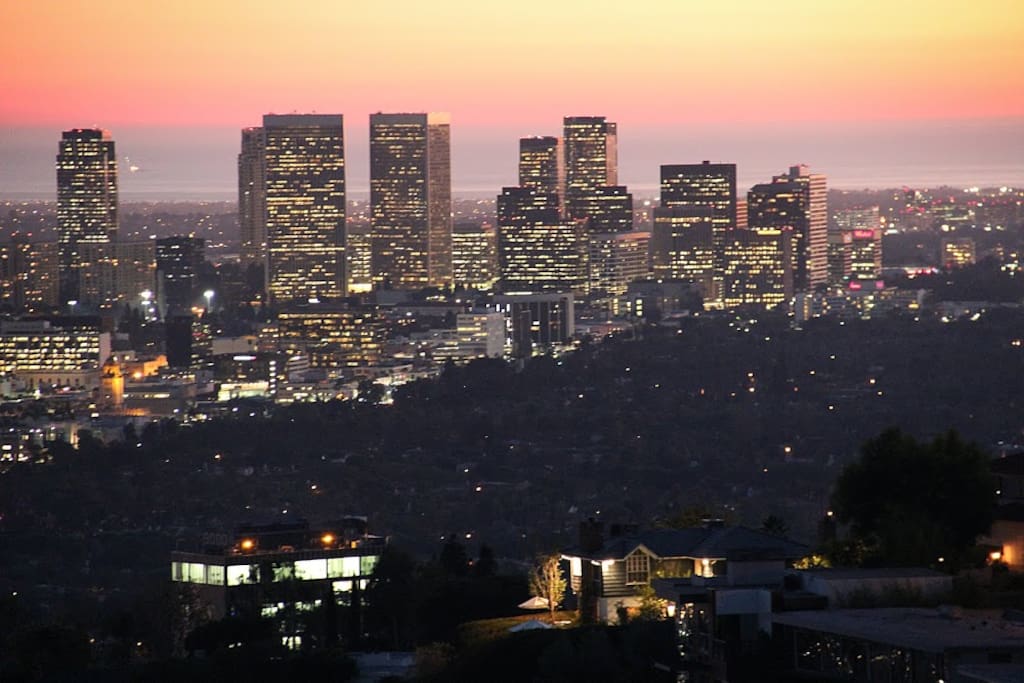 Century City view from my terrace