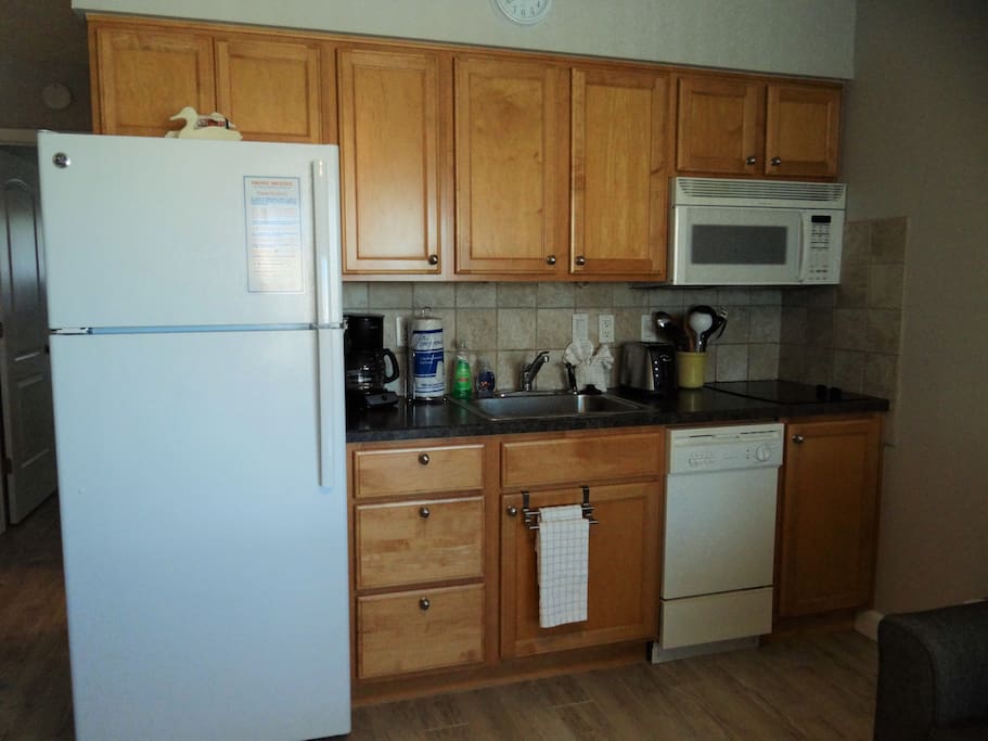 NEW kitchen cabinets, counter tops and appliances