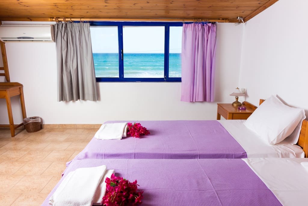 Almyrida seafront maisonette - apartment