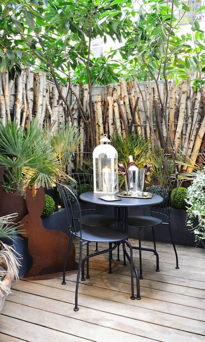 Private garden