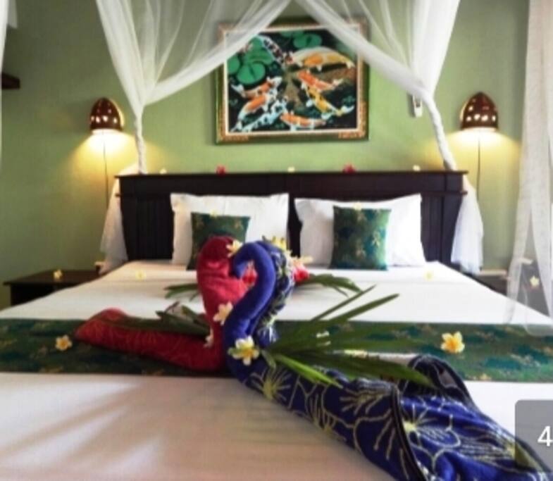 Double bed for 2 persons