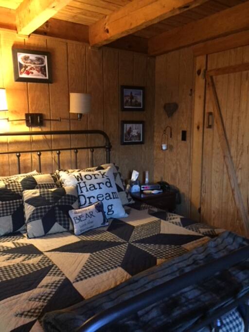 Queen bed master bedroom