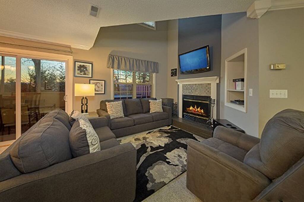 Living Room with Sleeper Sofa