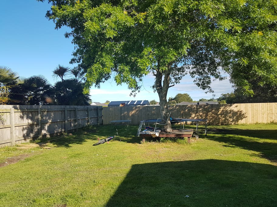 Fully Fenced large yard