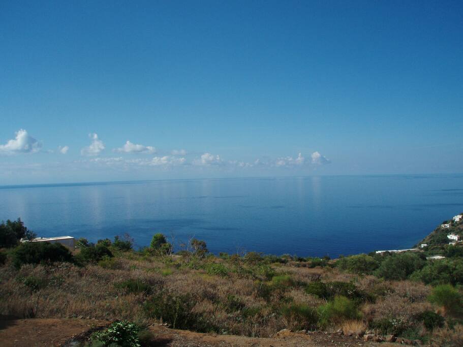 Vista mare dal terrazzo
