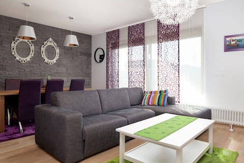 Top Airbnb: Apartment LunaRo, 4⭐, 74 sqm in Novi Zagreb Istok