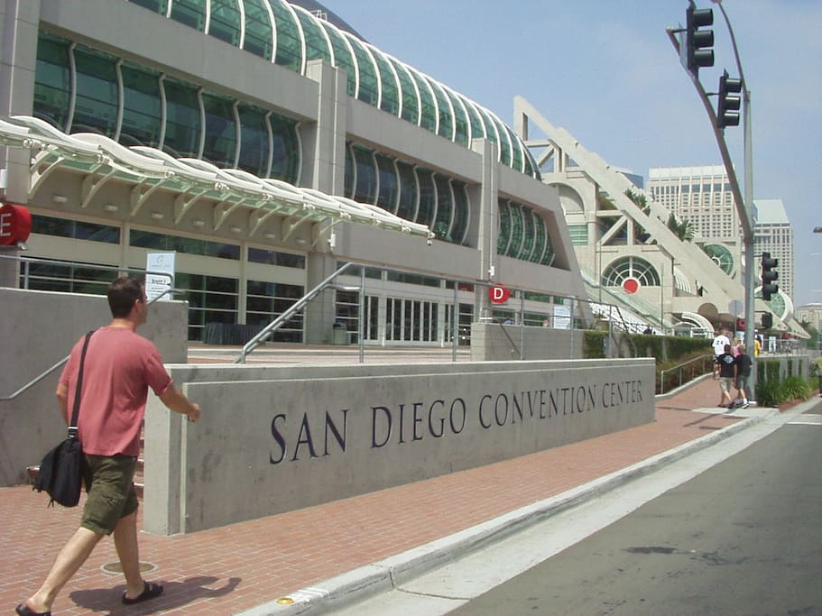 SouthWest of CONDO Convention Center is a 10 min walk to the property, or $2-3 by Uber