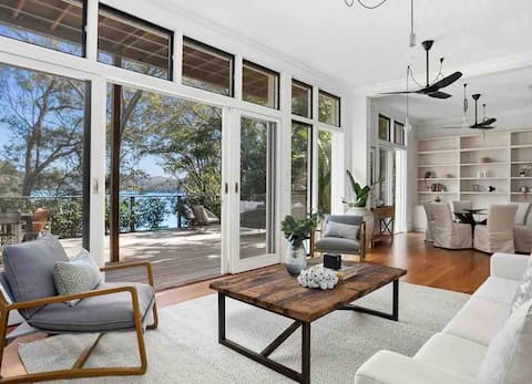Top performing Airbnb: Sydney Northern Beaches Waterfront Winter Getaway in Sydney