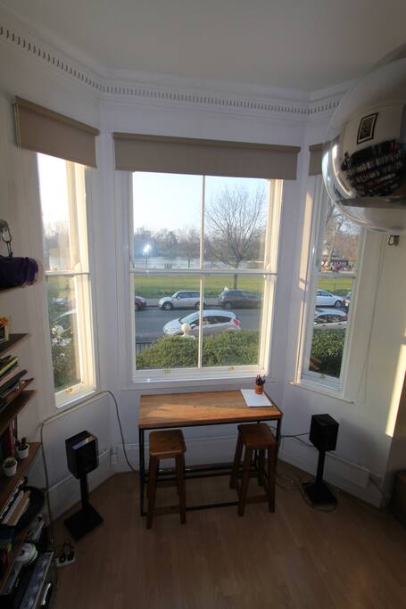 Front room views from Breakfast table.