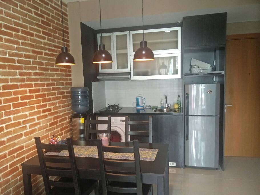 Dining Table and kitchen