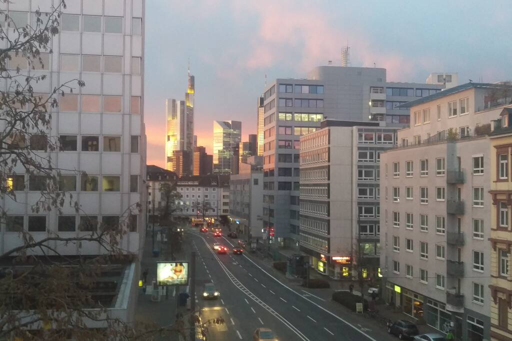 View from living room