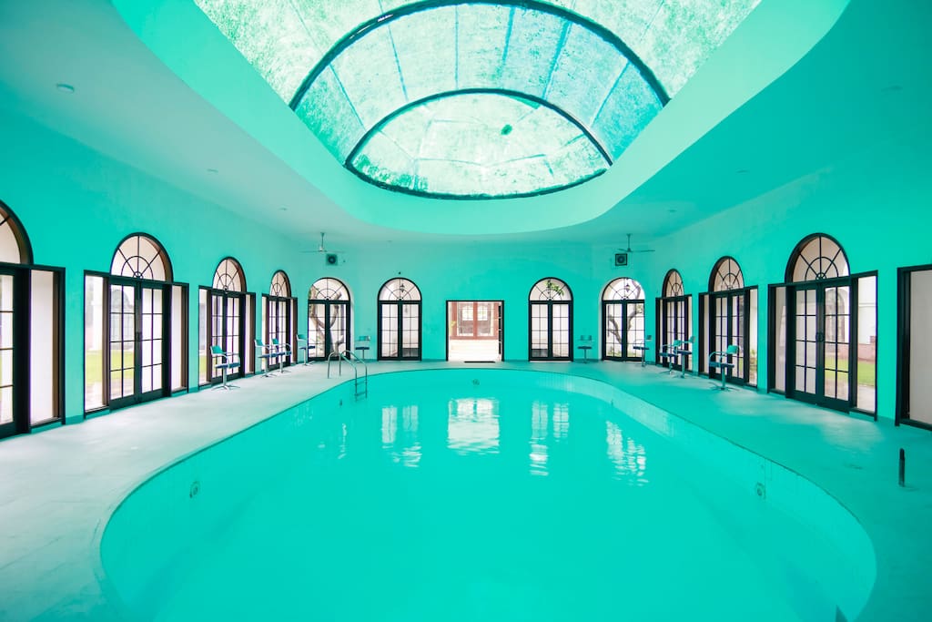 Our Full size indoor pool - another view