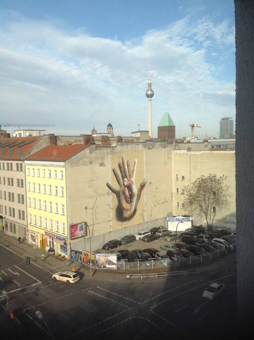 The view out of the room