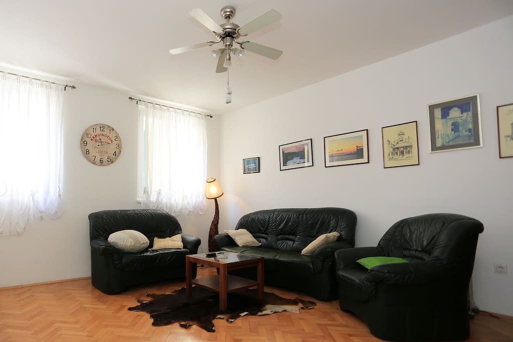 Living room - with sofa bed for one person