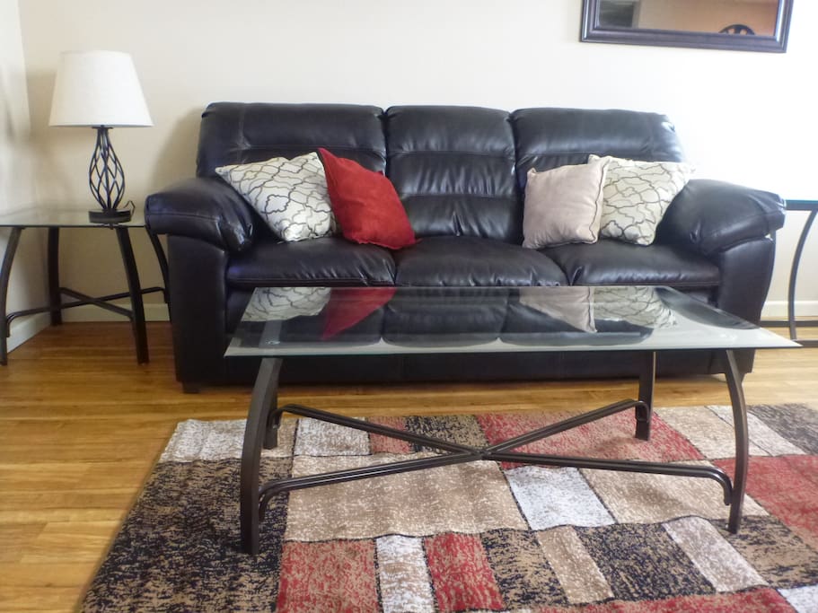 Leather furniture