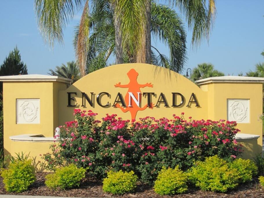 Resort entrance