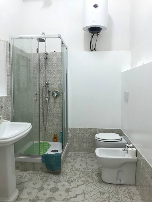 Private external bathroom