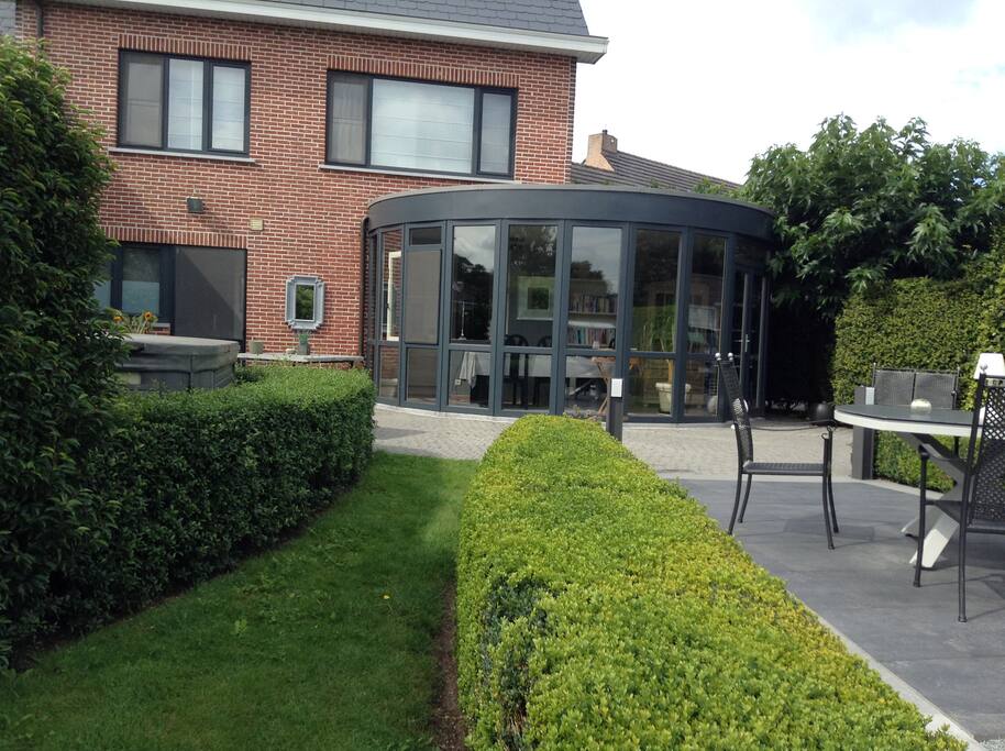 Achterzijde huis