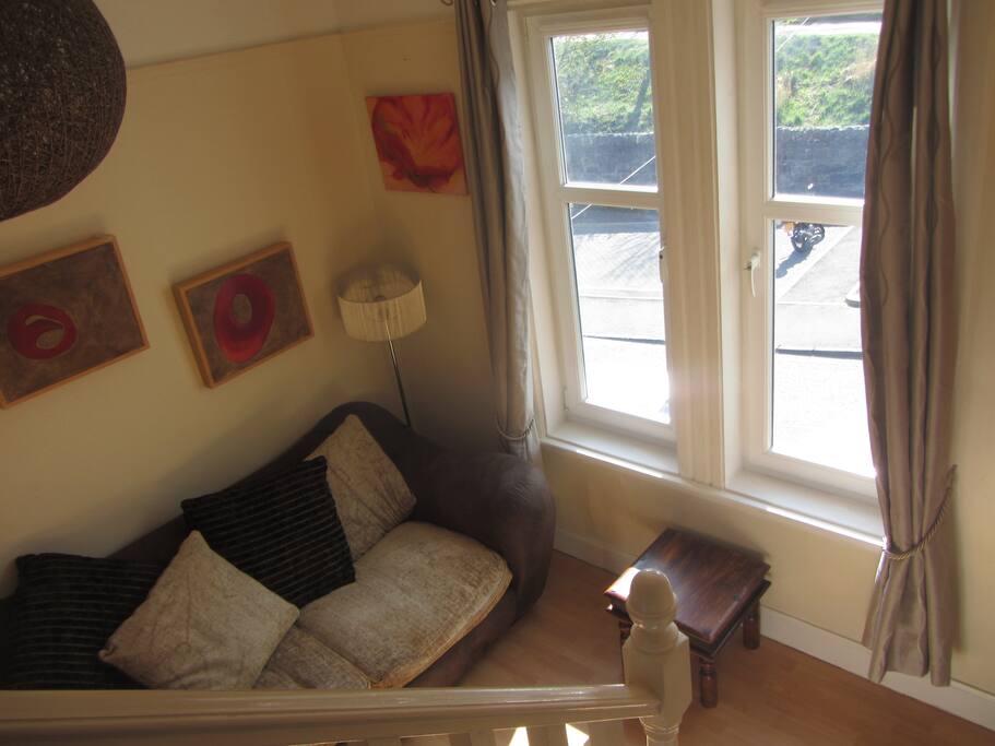 View of Sitting Room from Staircase
