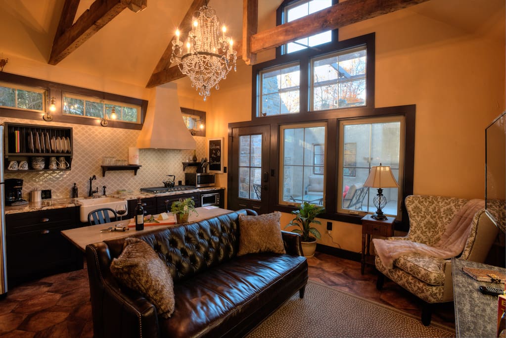 Kitchen/Dining/Living Area