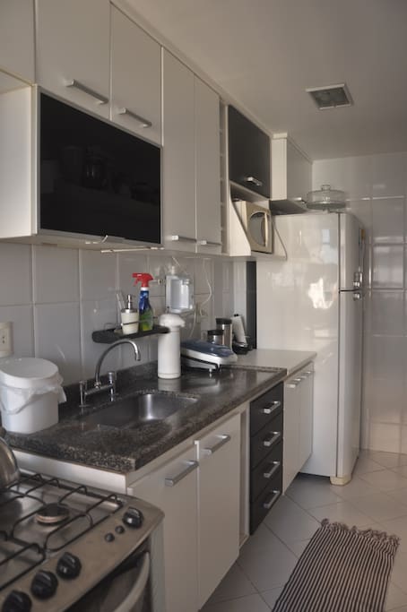 Kitchen with appliances