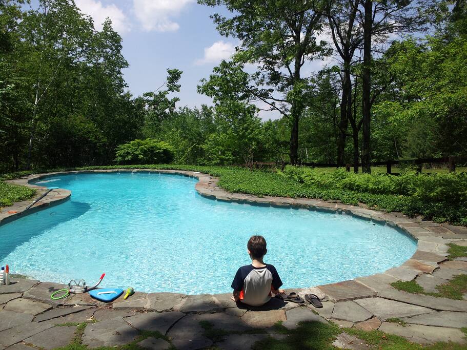 Pool, grandson not included