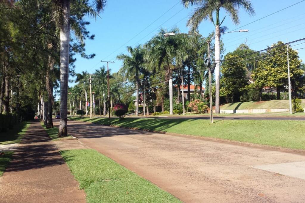Rua do condomínio
