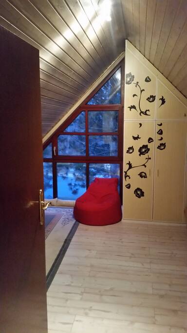 Sicht in das Zimmer