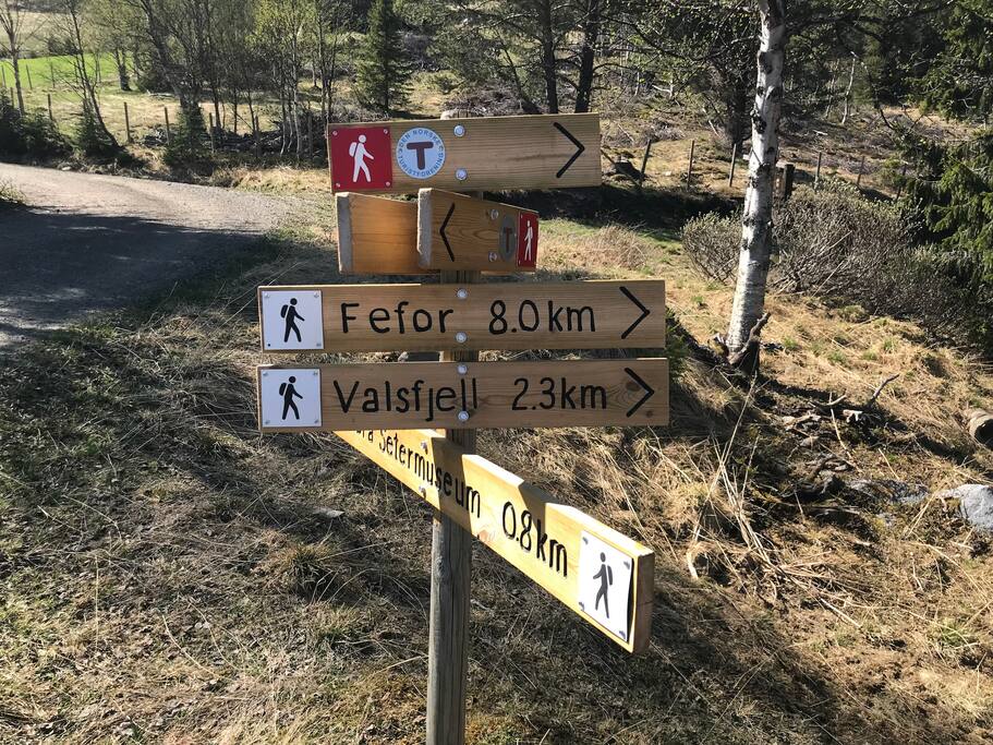 Utallige turmuligheter rett utenfor døra