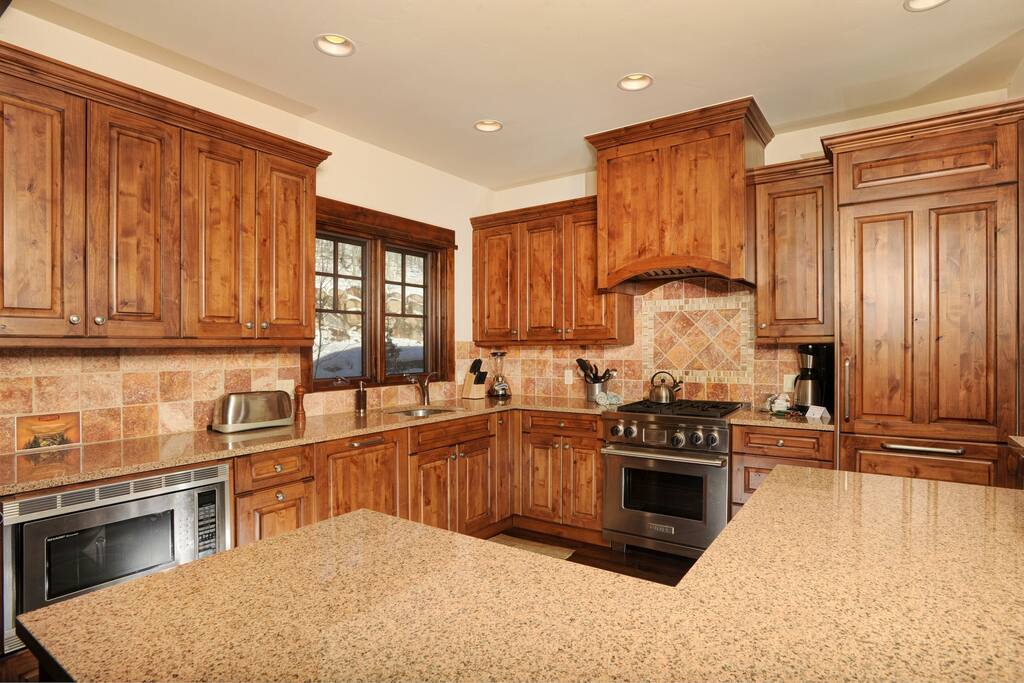 Cook anything you want in the fully-equipped kitchen