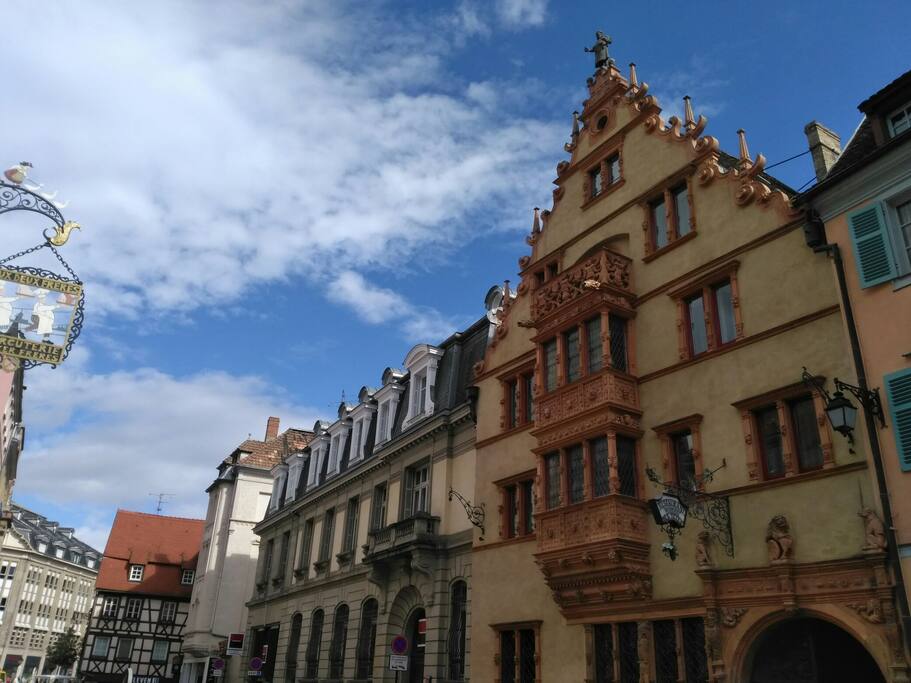 Restaurant des Têtes and apartement