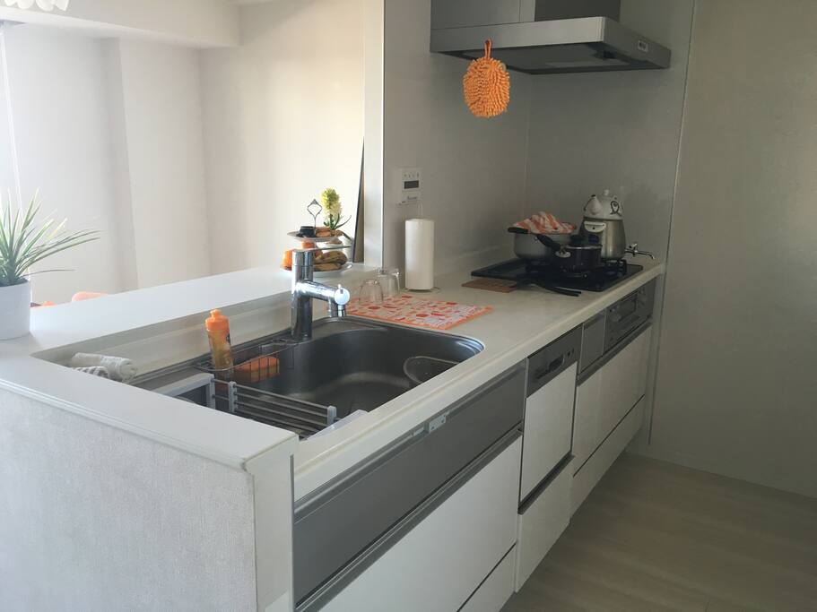 Very well equipped kitchen