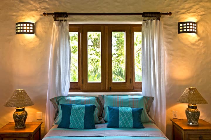 Dormitorio del departamento.