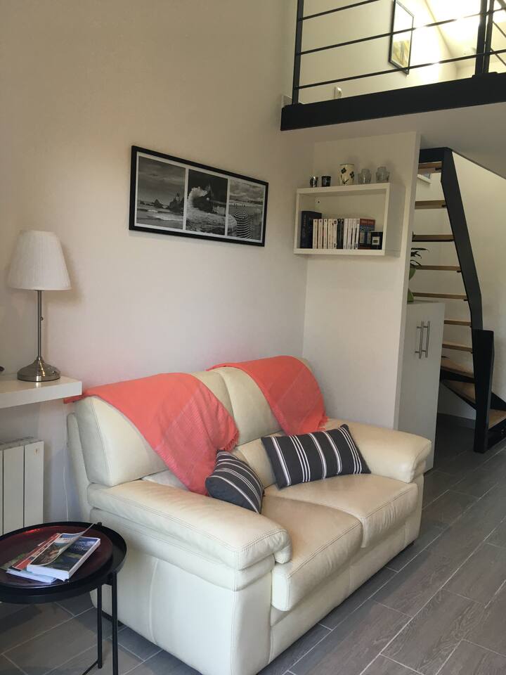 Studio Moderne Et Jardinet Pour Vacances Calmes - Guéthary