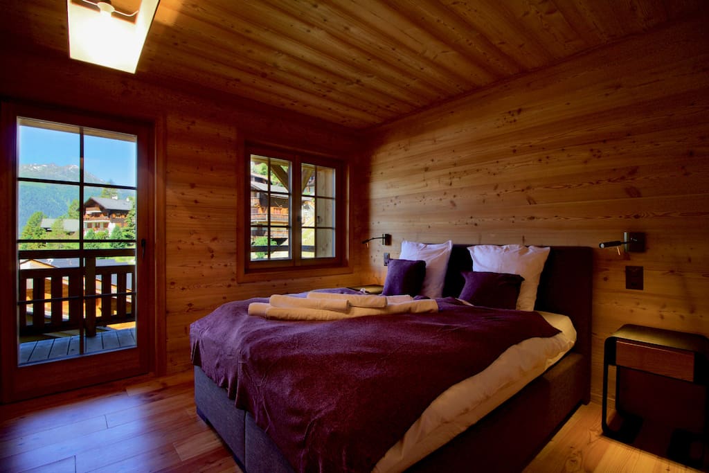 Bedroom with view