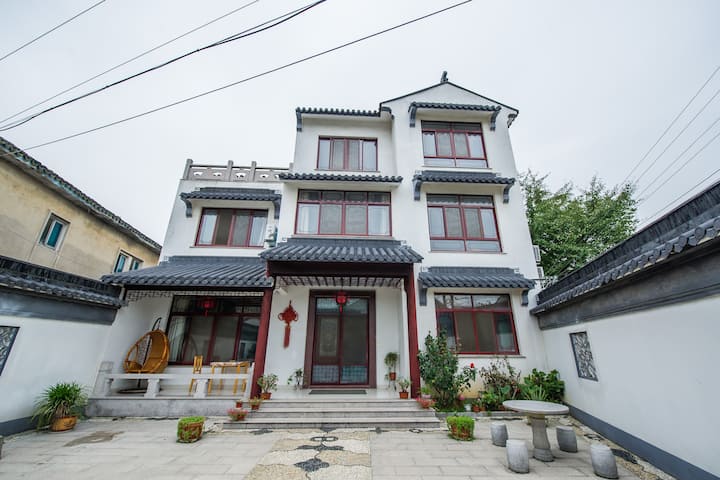 Airbnb爱彼迎 太湖茶果山居可做饭 烧烤
