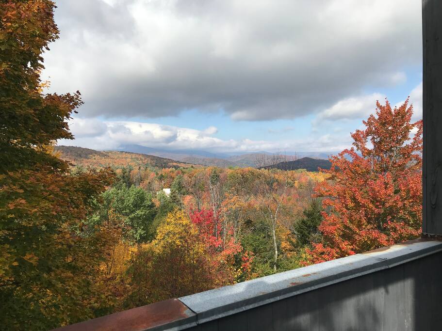 View from balcony off master bedroom