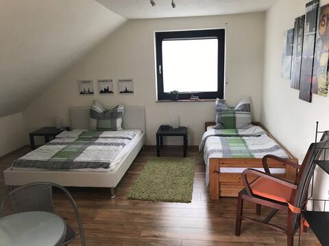 Cozy top floor apartment with charm