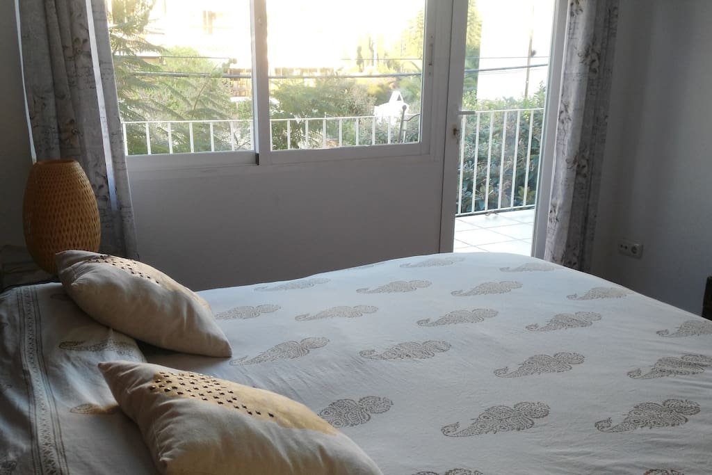 Cuarto principal con terraza