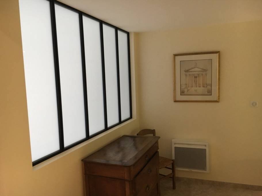 La chambre principale avec verrière