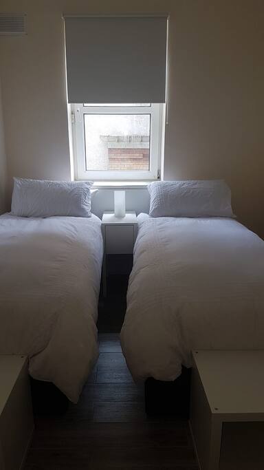 Double bedroom with private bathroom inside it